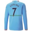 Maillot à Manches Longues Manchester City Sterling 7 Domicile 2022-23 Pour Homme